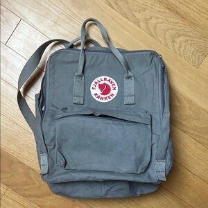Fjallraven Gray Backpack